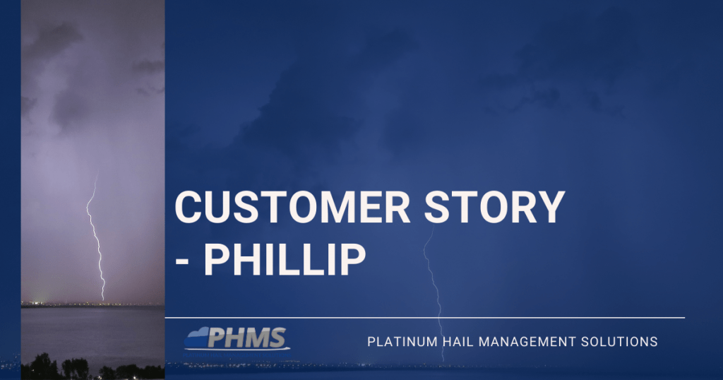 Phillip hail damage repair story maroochydore